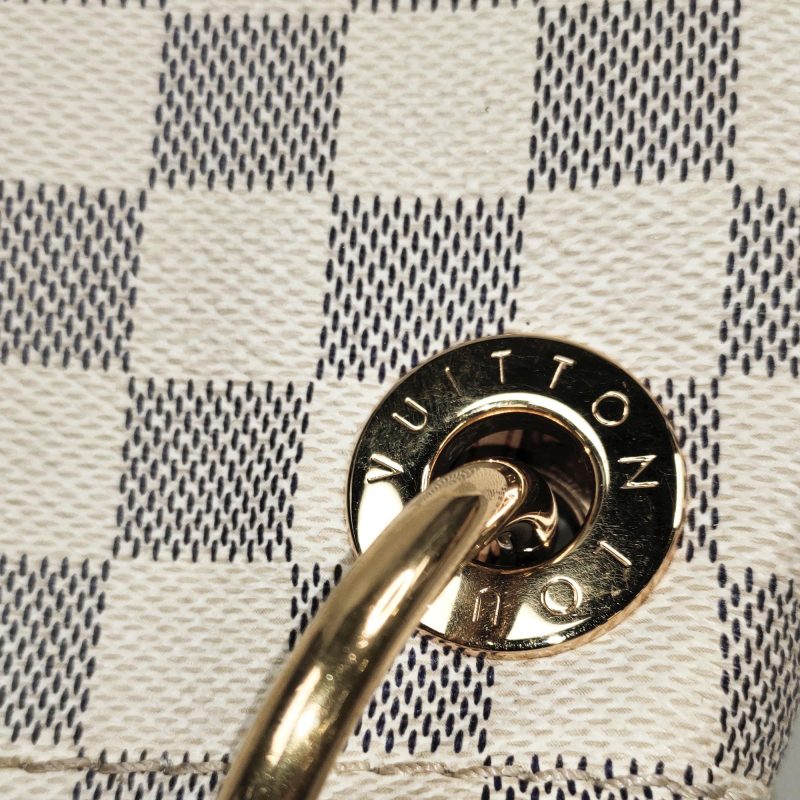 Louis Vuitton Damier Azur Artsy MM Shoulder Bag - Image 9
