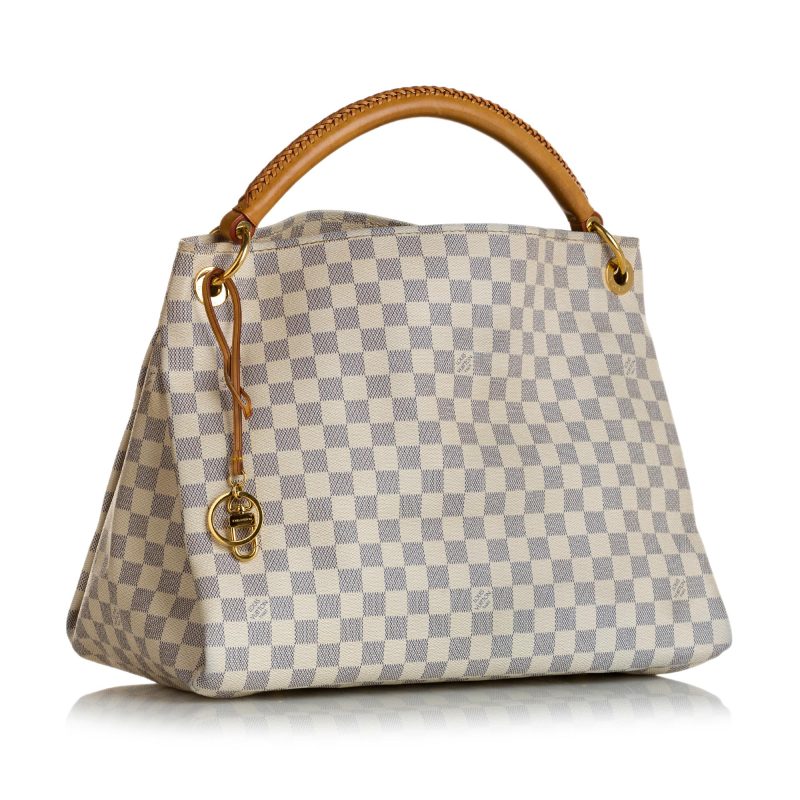 Louis Vuitton Damier Azur Artsy MM Shoulder Bag - Image 2