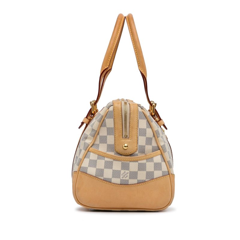 Louis Vuitton Damier Azur Berkeley Boston Bag N52001 White - Image 3