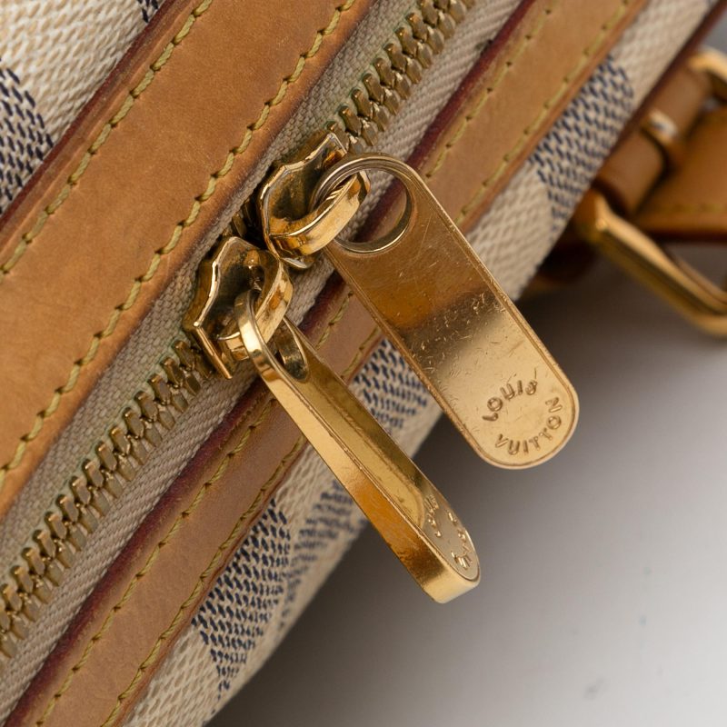 Louis Vuitton Damier Azur Berkeley Boston Bag N52001 White - Image 10