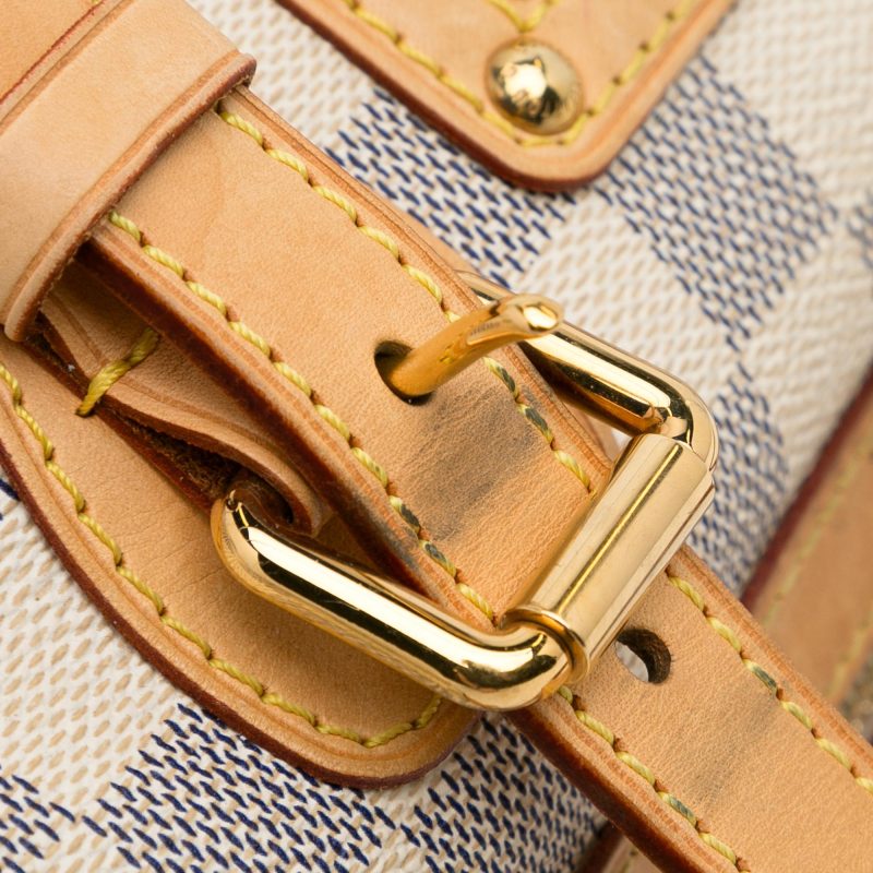 Louis Vuitton Damier Azur Berkeley Boston Bag N52001 White - Image 11