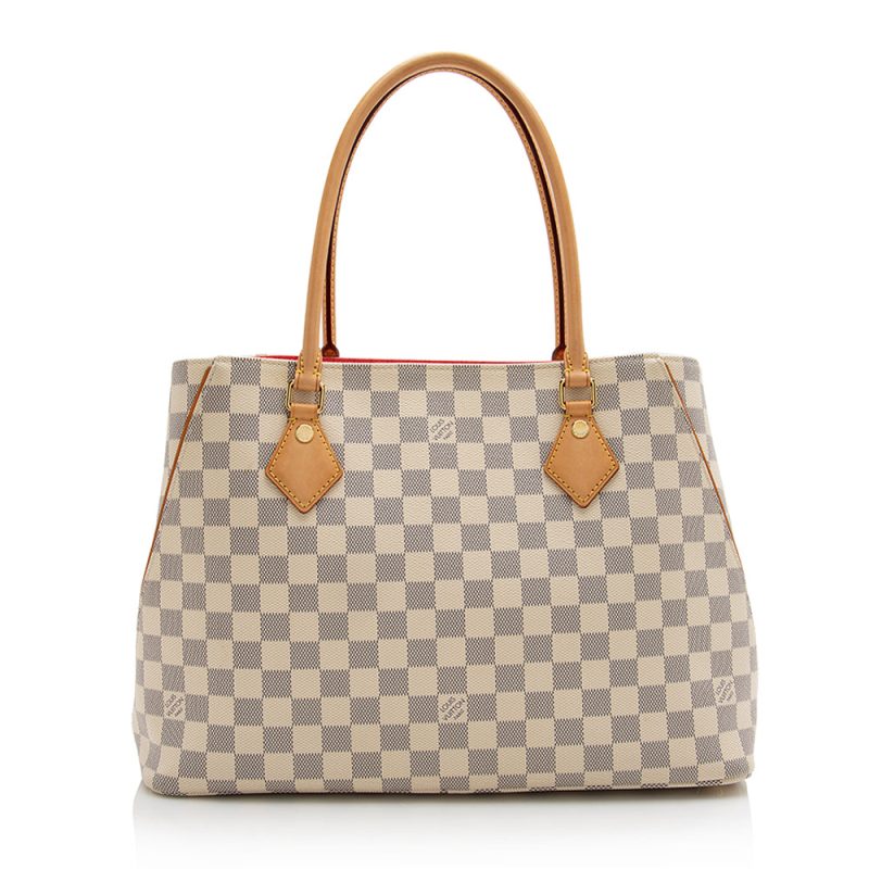 Louis Vuitton Damier Azur Calvi Tote (SHF-21963) - Image 2