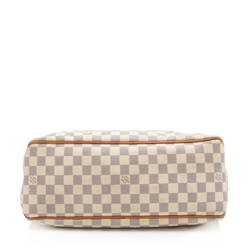 Louis Vuitton Damier Azur Delightful MM Shoulder Bag (SHF-23031) - Image 3