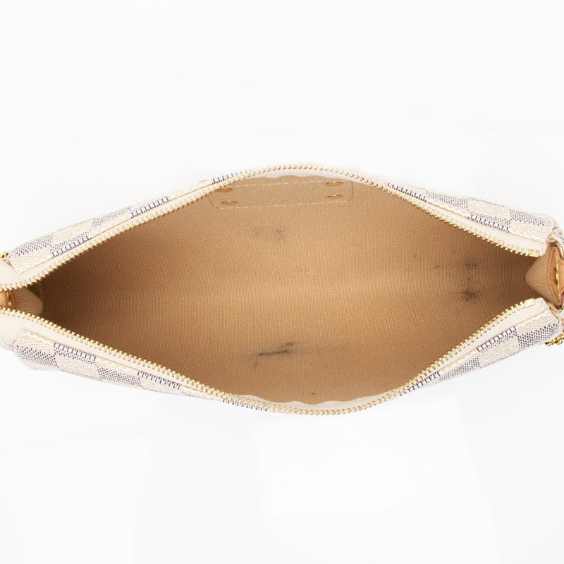 Louis Vuitton Damier Azur Eva Clutch (SHF-23904) - Image 6