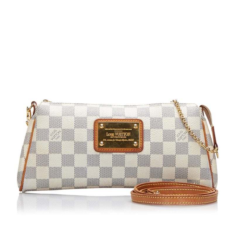 Louis Vuitton Damier Azur Eva 2 Way Bag Shoulder Bag N55214 - Image 5