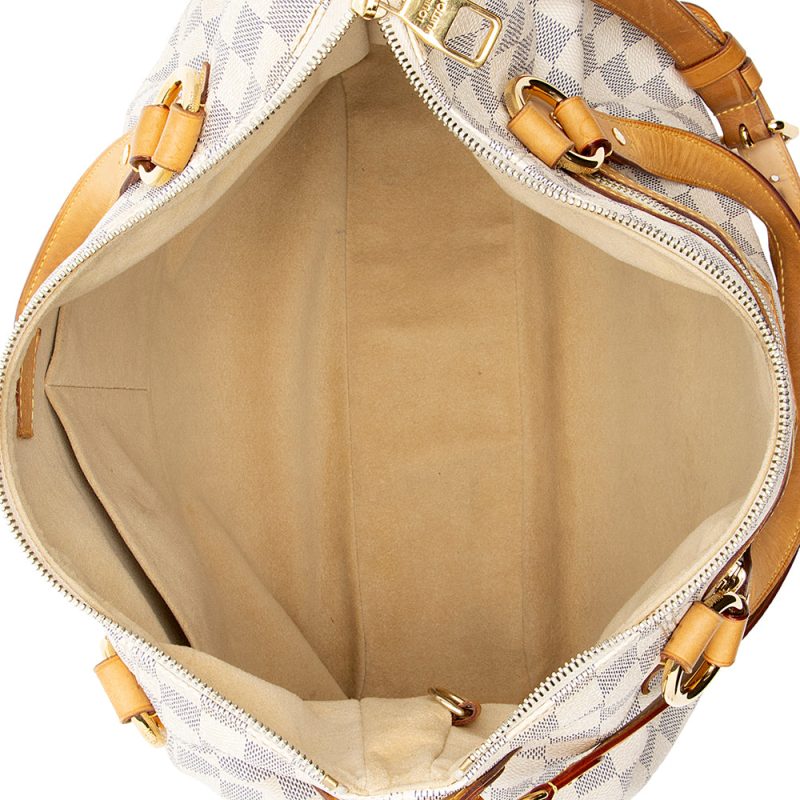 Louis Vuitton Damier Azur Evora MM Tote (SHF-19034) - Image 6