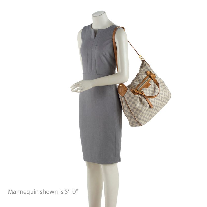 Louis Vuitton Damier Azur Evora MM Tote (SHF-19034) - Image 4