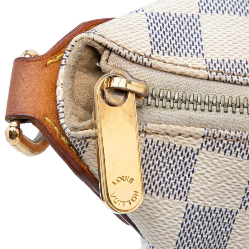 Louis Vuitton Damier Azur Evora MM (SHG-xIep92) - Image 9