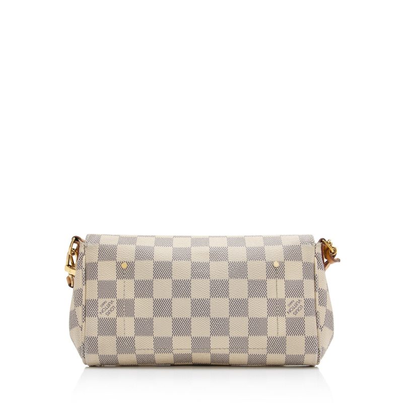 Louis Vuitton Damier Azur Favorite MM Shoulder Bag (SHF-21615) - Image 3