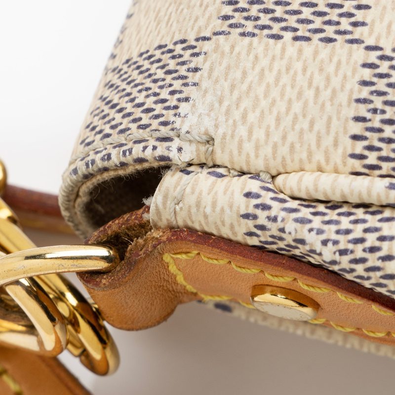 Louis Vuitton Damier Azur Favorite MM Shoulder Bag (SHF-21615) - Image 11
