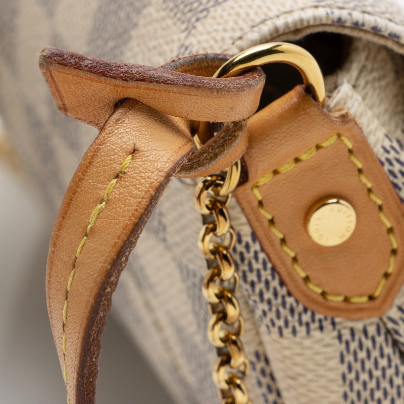 Louis Vuitton Damier Azur Favorite MM Shoulder Bag (SHF-21615) - Image 14