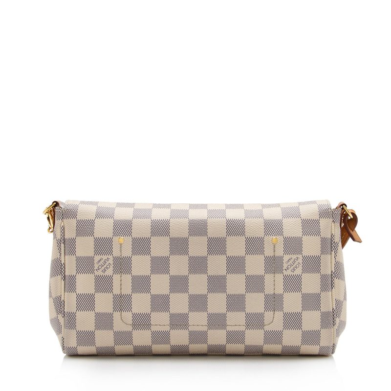 Louis Vuitton Damier Azur Favorite MM Shoulder Bag (SHF-juX6f7) - Image 2