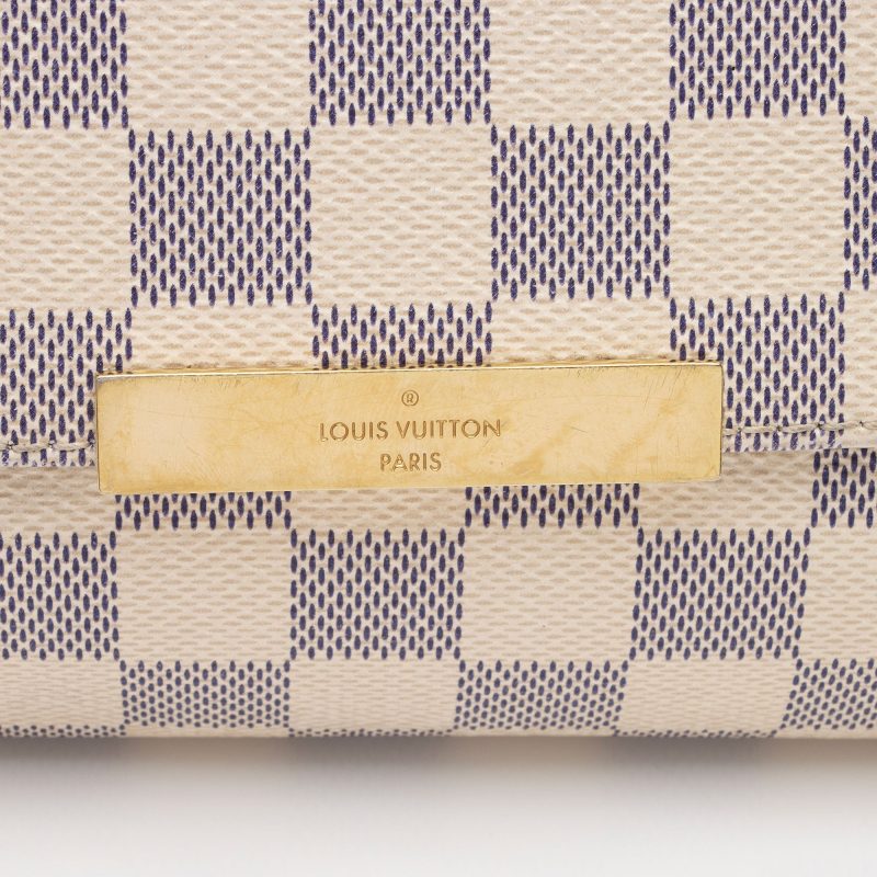Louis Vuitton Damier Azur Favorite MM Shoulder Bag (SHF-juX6f7) - Image 8