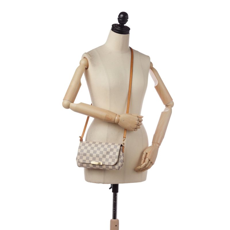 Louis Vuitton Damier Azur Favorite PM 2Way Shoulder Bag N41277 - Image 11