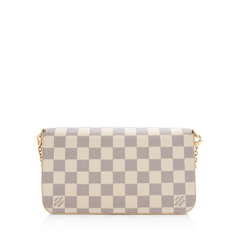 Louis Vuitton Damier Azur Felicie Pochette (SHF-8g6tV7) - Image 2