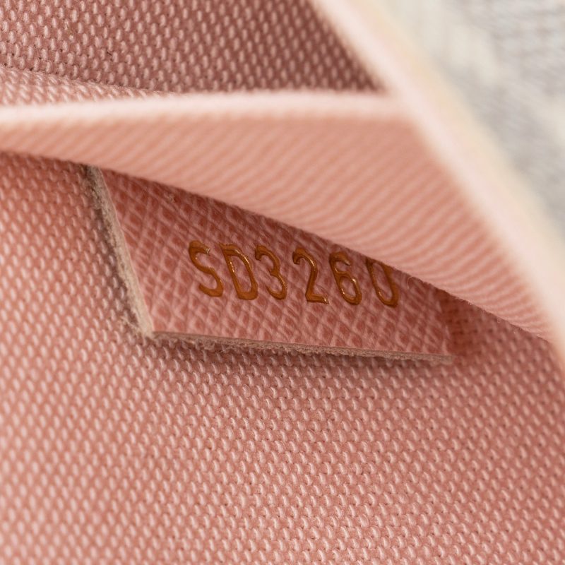 Louis Vuitton Damier Azur Felicie Pochette (SHF-8g6tV7) - Image 5