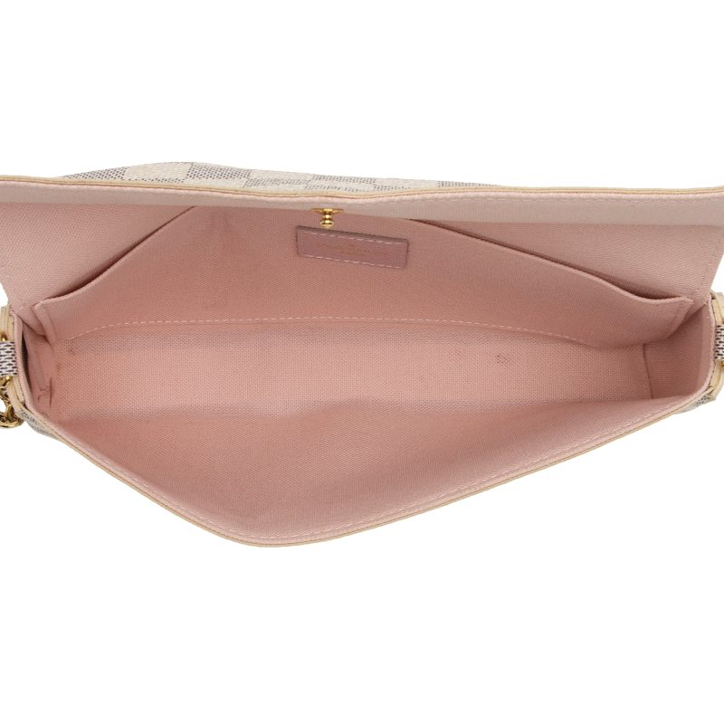 Louis Vuitton Damier Azur Felicie Pochette (SHF-8g6tV7) - Image 6