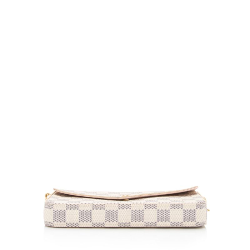 Louis Vuitton Damier Azur Felicie Pochette (SHF-PbG3In) - Image 4