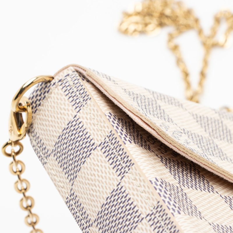 Louis Vuitton Damier Azur Felicie Pochette (SHF-PbG3In) - Image 11