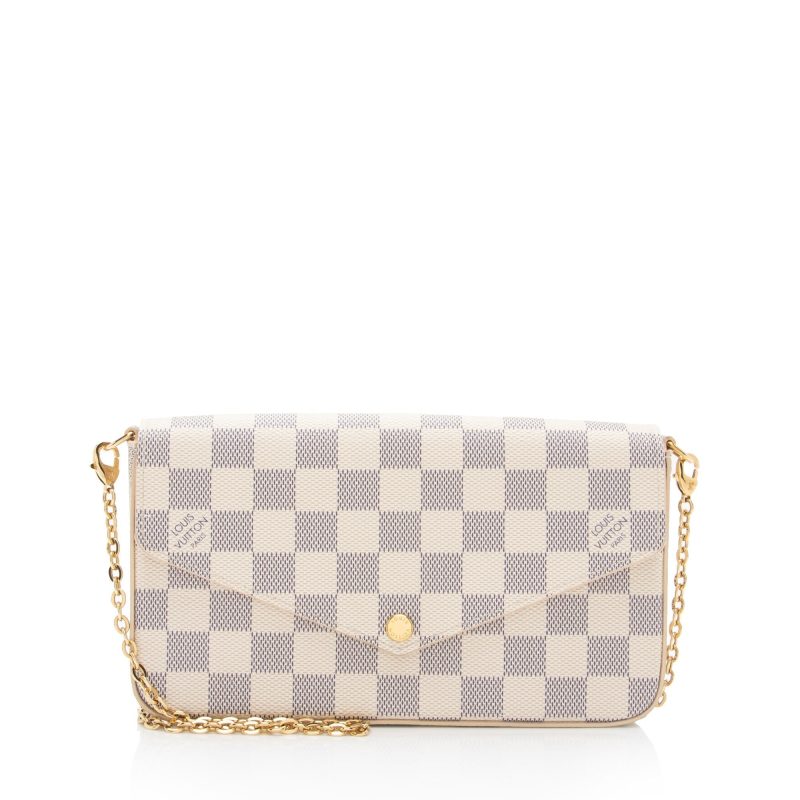 Louis Vuitton Damier Azur Felicie Pochette (SHF-PbG3In)