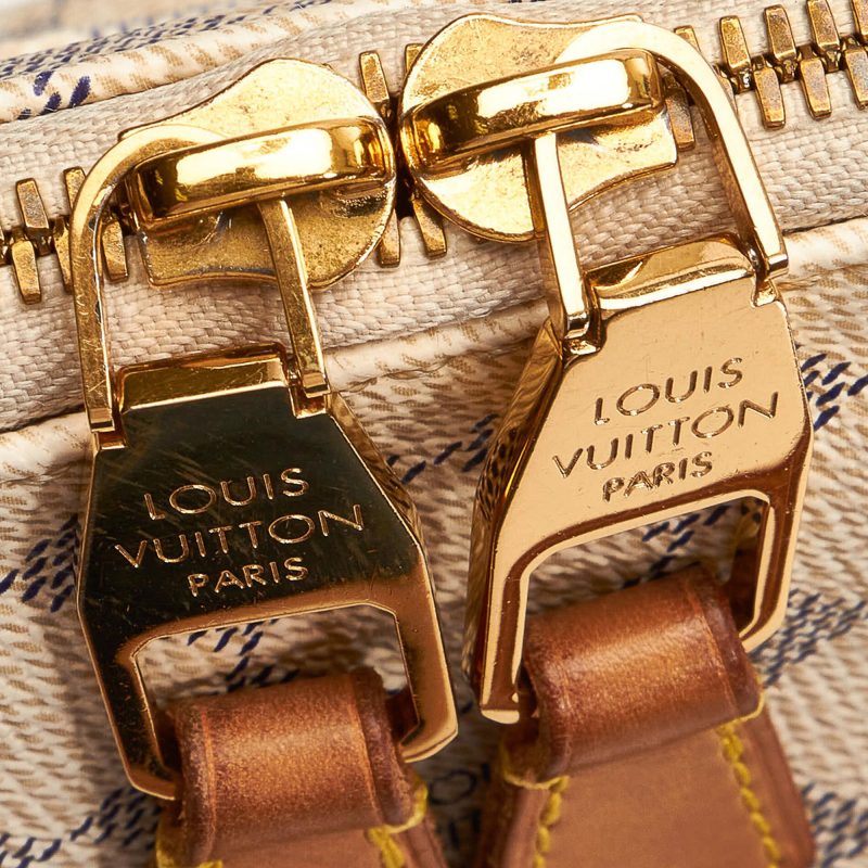 Louis Vuitton Damier Azur Figheri PM (SHG-31618) - Image 9