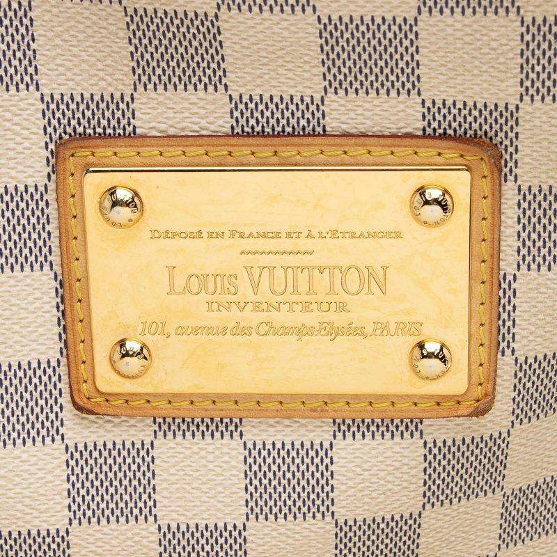 Louis Vuitton Damier Azur Galliera GM Shoulder Bag (SHF-21106) - Image 9