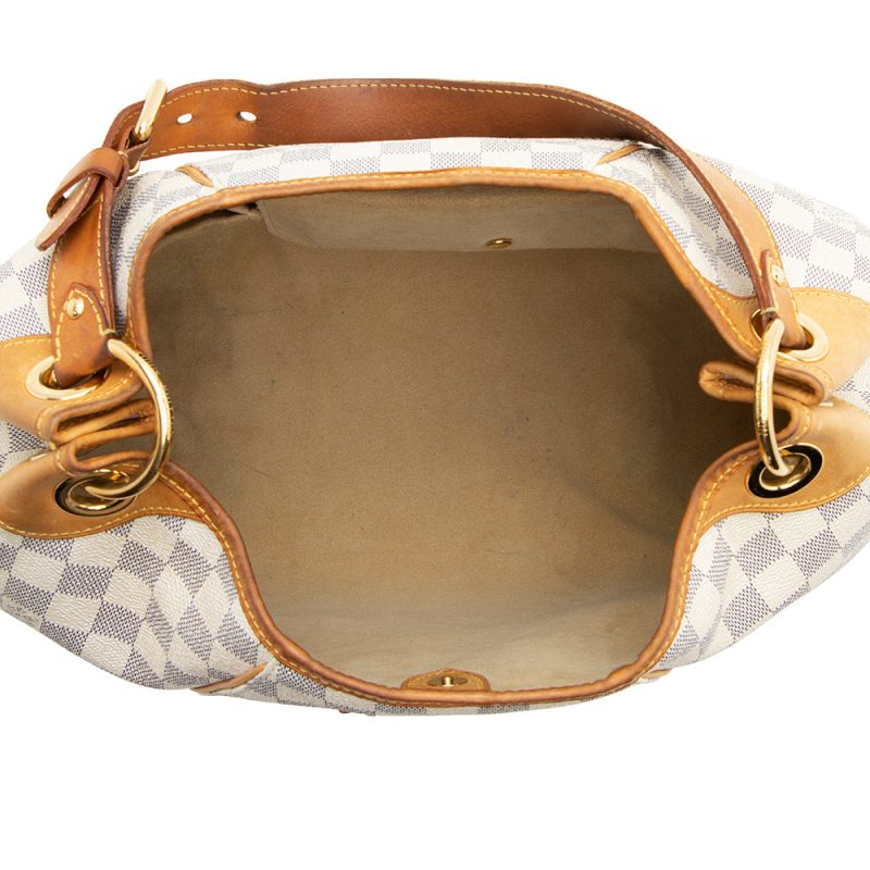 Louis Vuitton Damier Azur Galliera PM Shoulder Bag N55215 - Image 7
