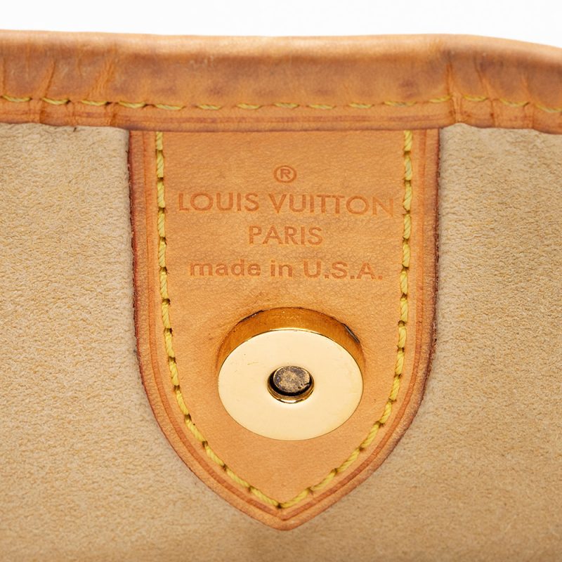 Louis Vuitton Damier Azur Galliera PM Shoulder Bag N55215 - Image 8