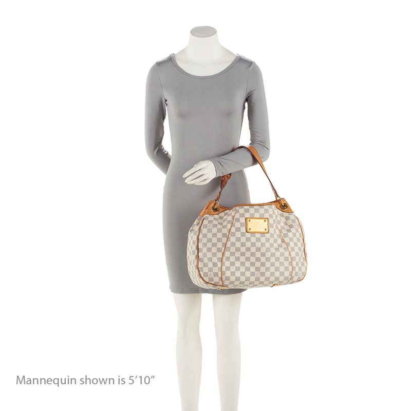 Louis Vuitton Damier Azur Galliera PM Shoulder Bag N55215 - Image 5