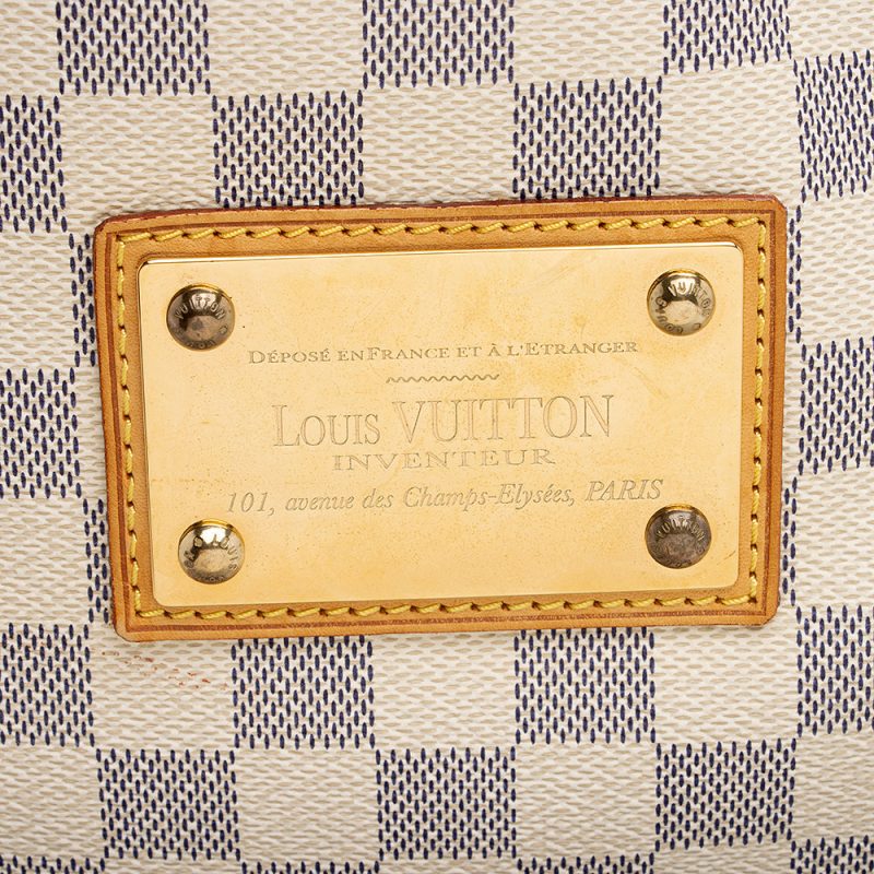 Louis Vuitton Damier Azur Galliera PM Shoulder Bag (SHF-TRz2us) - Image 9