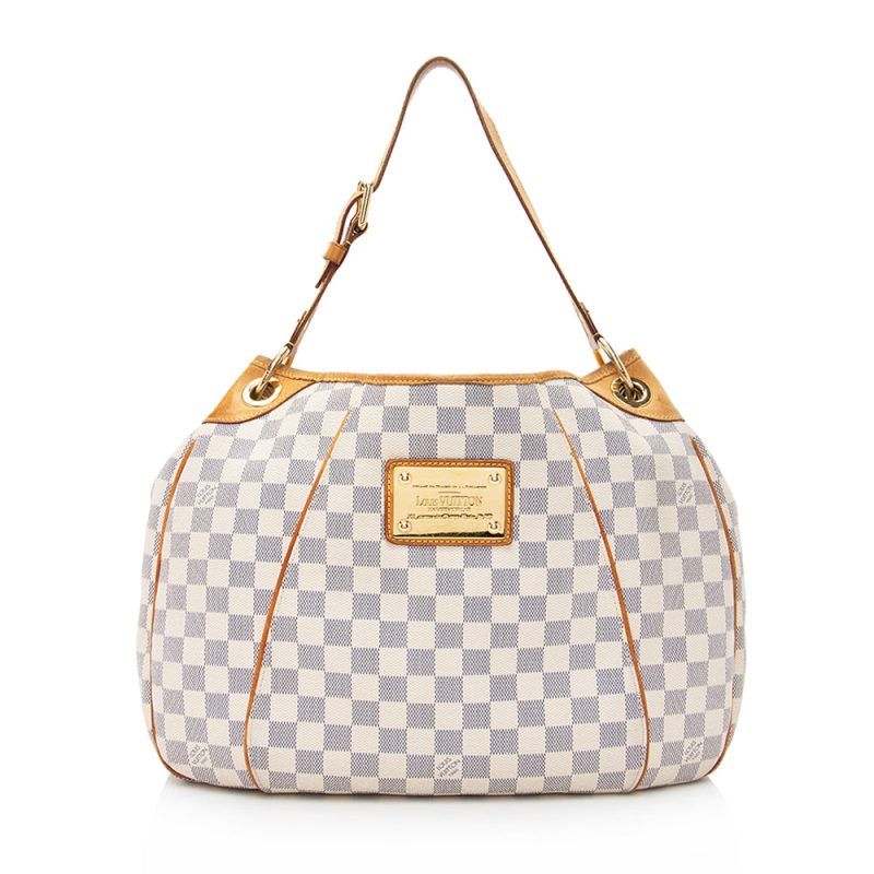Louis Vuitton Damier Azur Galliera PM Shoulder Bag (SHF-21383)
