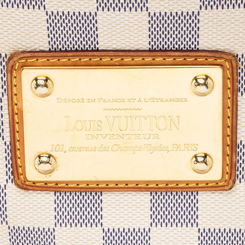 Louis Vuitton Damier Azur Galliera PM Shoulder Bag (SHF-21383) - Image 9