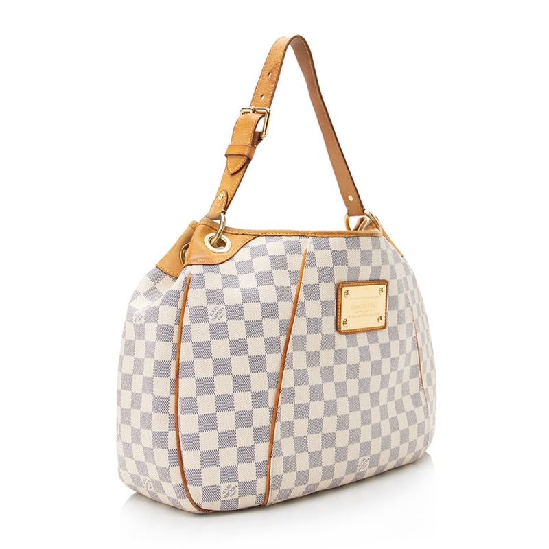 Louis Vuitton Damier Azur Galliera PM Shoulder Bag (SHF-21383) - Image 2