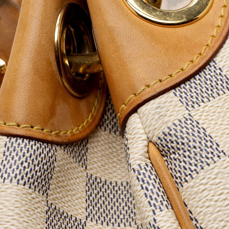 Louis Vuitton Damier Azur Galliera PM Shoulder Bag (SHF-U1PkFO) - Image 10