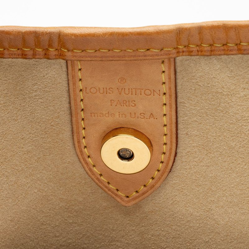 Louis Vuitton Damier Azur Galliera PM Shoulder Bag (SHF-U1PkFO) - Image 7