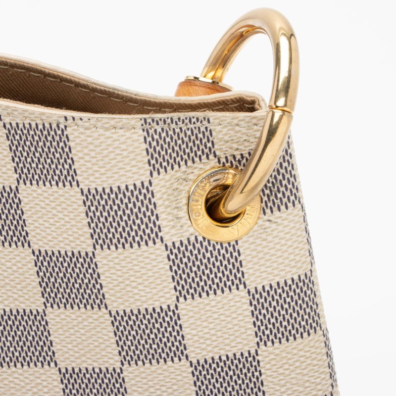 Louis Vuitton Damier Azur Graceful PM Hobo (SHF-ASTeO8) - Image 17