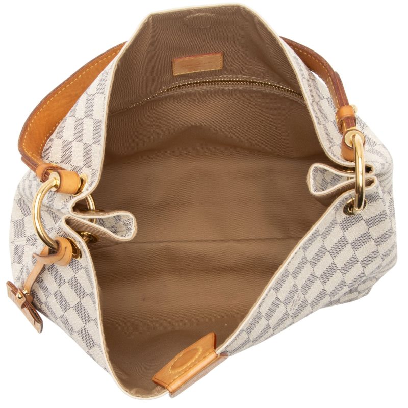 Louis Vuitton Damier Azur Graceful PM Hobo (SHF-ASTeO8) - Image 7
