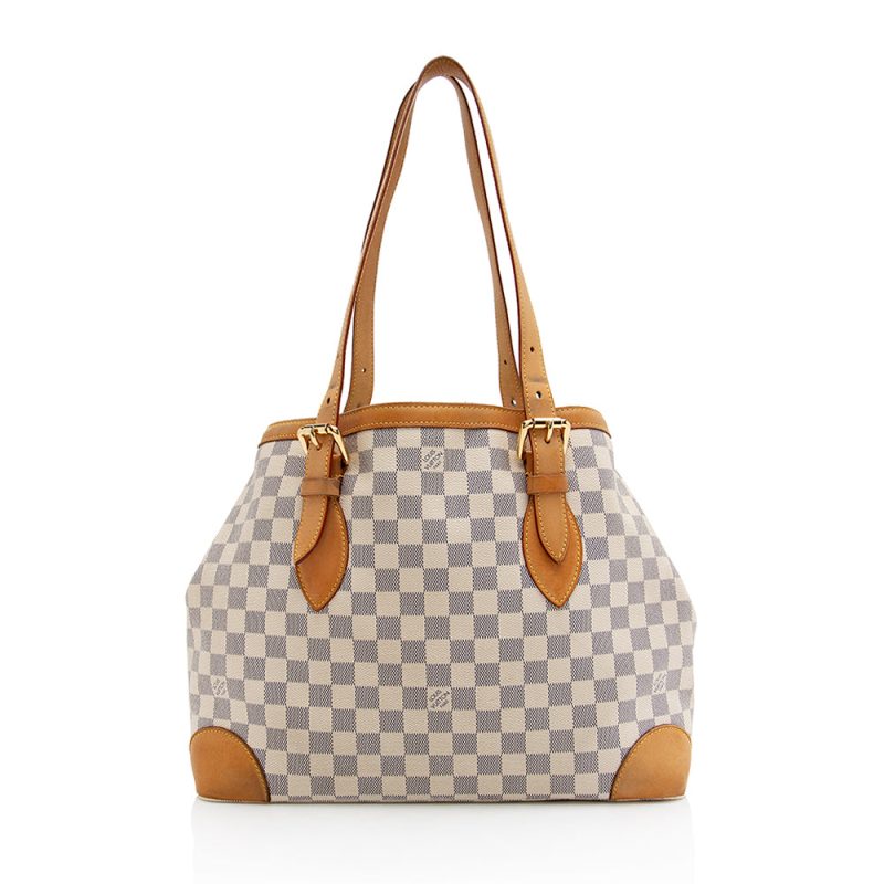 Louis Vuitton Damier Azur Hampstead MM Tote (SHF-21912) - Image 3