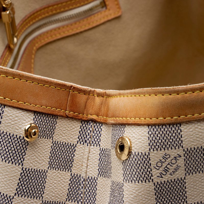 Louis Vuitton Damier Azur Hampstead MM Tote (SHF-21912) - Image 19