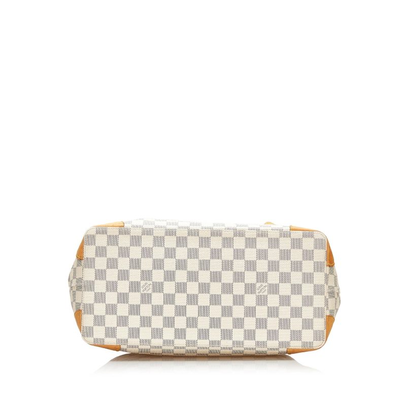 Louis Vuitton Damier Azur Hampstead MM (SHG-kaC4mf) - Image 4