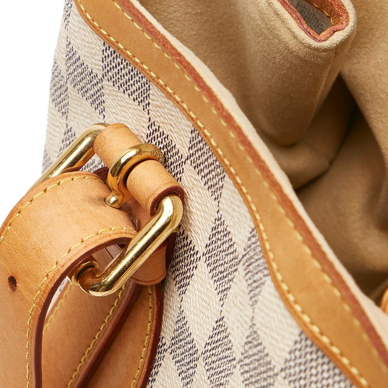 Louis Vuitton Damier Azur Hampstead MM (SHG-kaC4mf) - Image 13