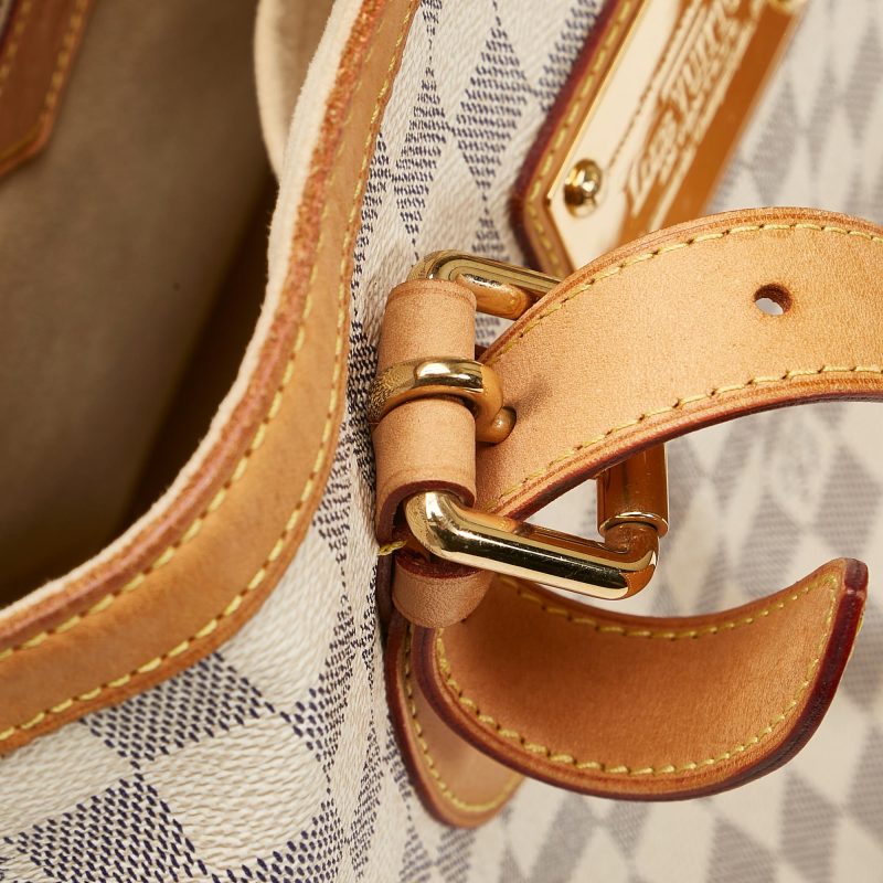 Louis Vuitton Damier Azur Hampstead MM (SHG-kaC4mf) - Image 14
