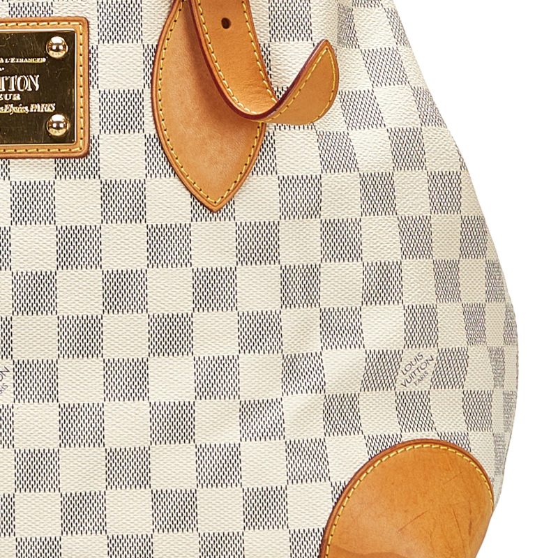 Louis Vuitton Damier Azur Hampstead MM (SHG-kaC4mf) - Image 16