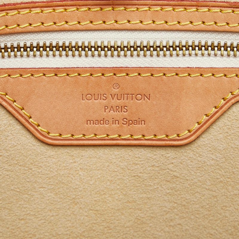 Louis Vuitton Damier Azur Hampstead MM Canvas Hand Bag N51206 - Image 7