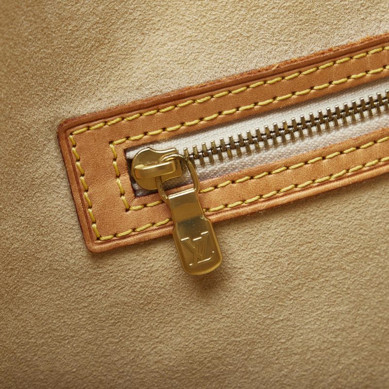 Louis Vuitton Damier Azur Hampstead MM (SHG-uzHKGf) - Image 9
