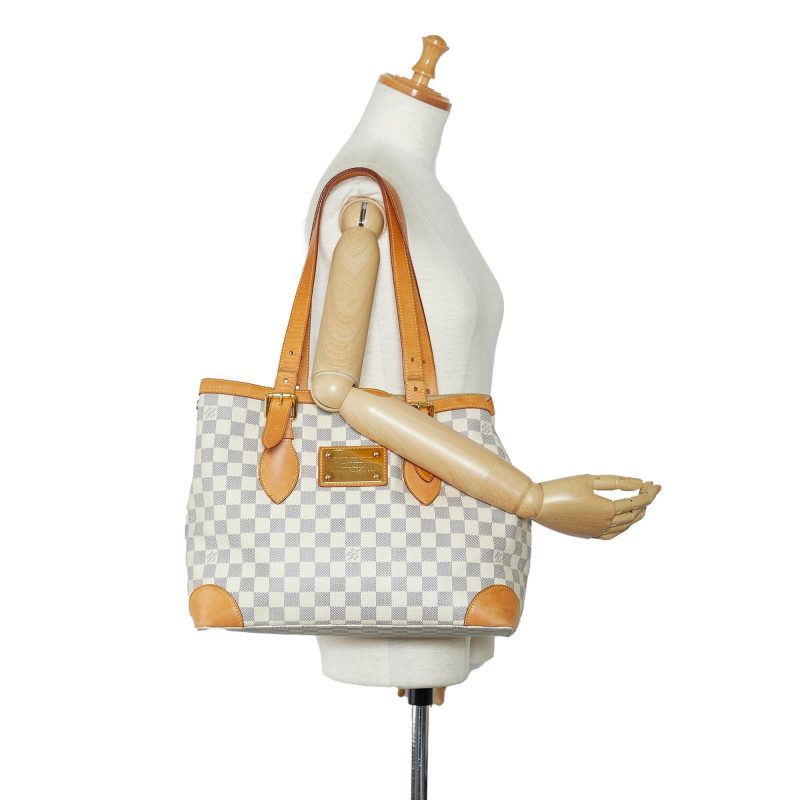 Louis Vuitton Damier Azur Hampstead MM - Image 5