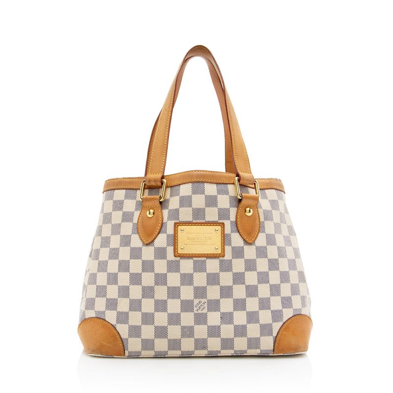 Louis Vuitton Damier Azur Hampstead PM Tote (SHF-21257)