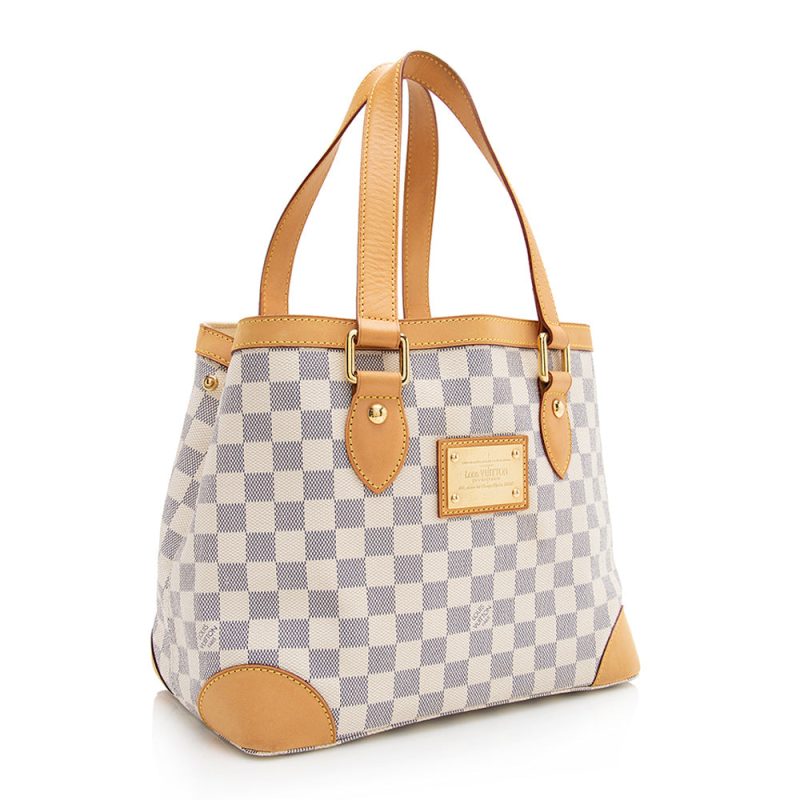 Louis Vuitton Damier Azur Hampstead PM Tote (SHF-KiMpmr) - Image 2