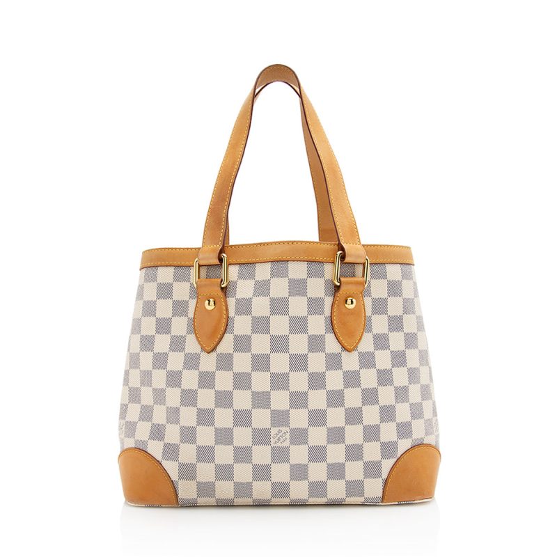 Louis Vuitton Damier Azur Hampstead PM Tote (SHF-18404) - Image 3