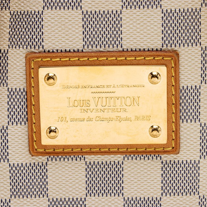 Louis Vuitton Damier Azur Hampstead PM Tote (SHF-18404) - Image 9